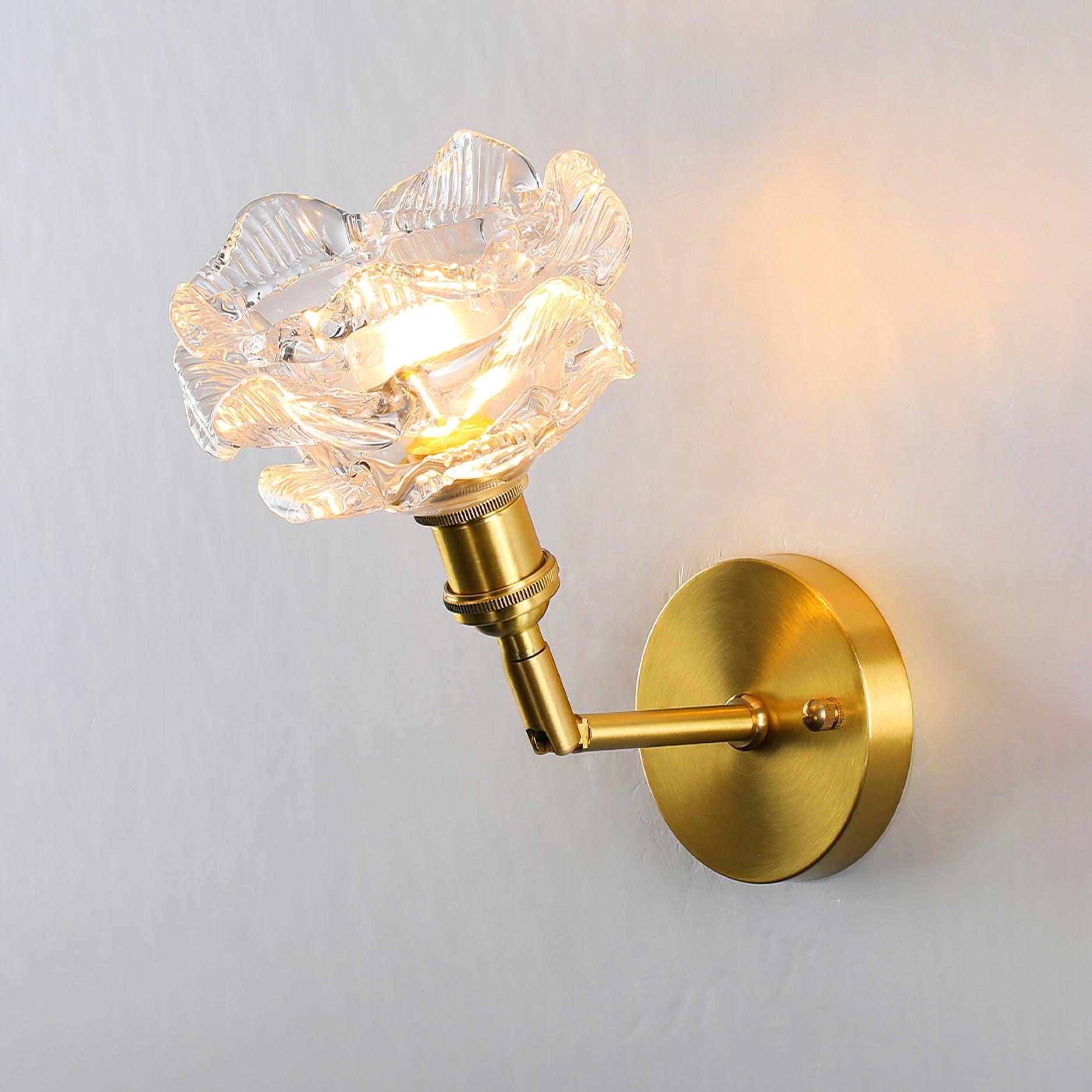 Petal Applique Murale Vintage en Laiton - Neutralighting
