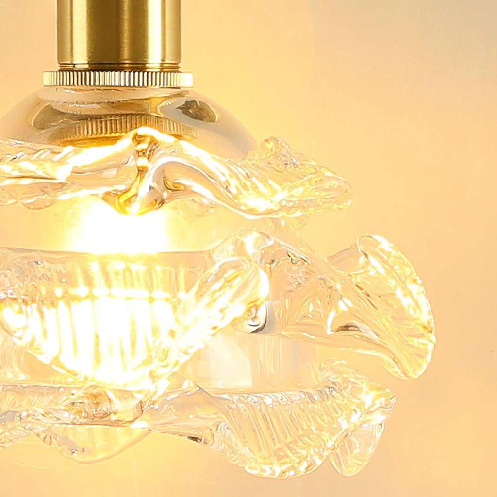 Petal Applique Murale Vintage en Laiton - Neutralighting