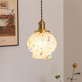 Jovik Lampe Suspendue en Verre Texturé - Neutralighting