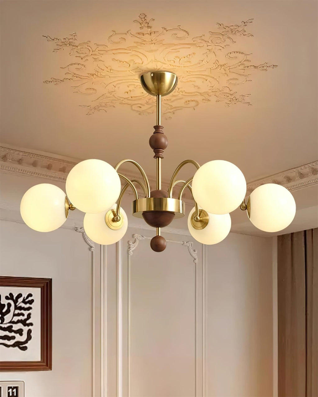 Kanth Lustre Bois Arqué - Neutralighting
