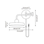 Arden Adjustable Plug-In Wall Lamp - Neutralighting