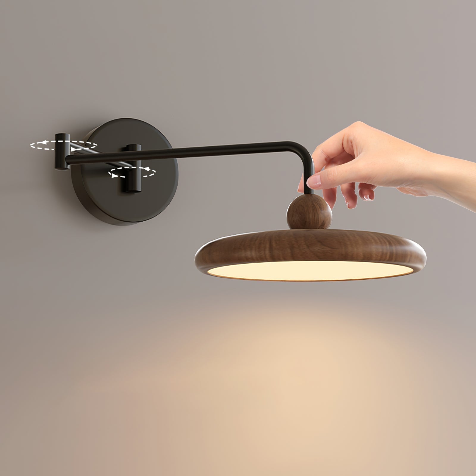 Arden Adjustable Plug-In Wall Lamp - Neutralighting