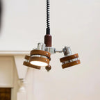 Karry Lustre Bandes en Bois Abat-jours Clairs - Neutralighting