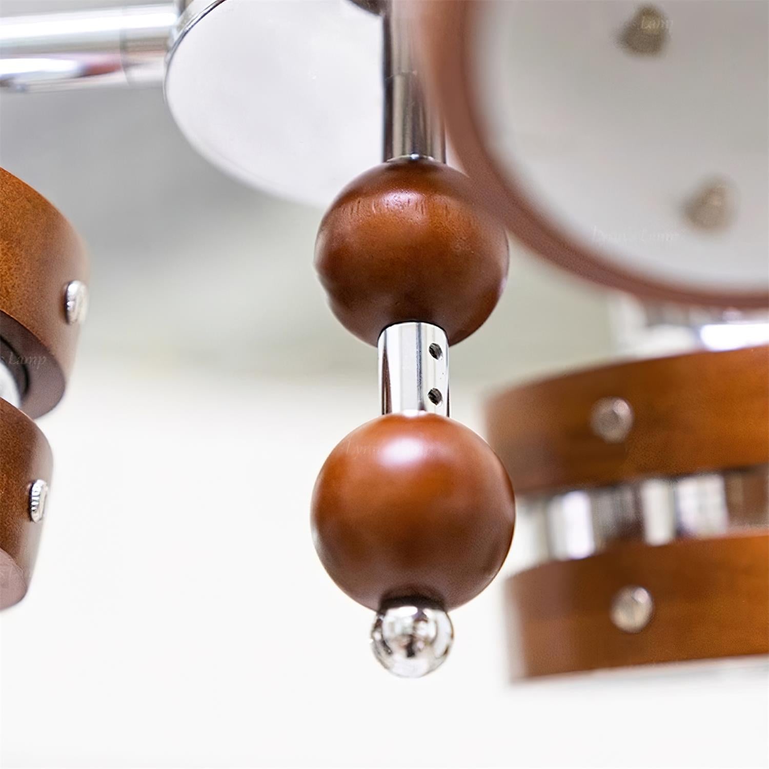 Karry Lustre Bandes en Bois Abat-jours Clairs - Neutralighting