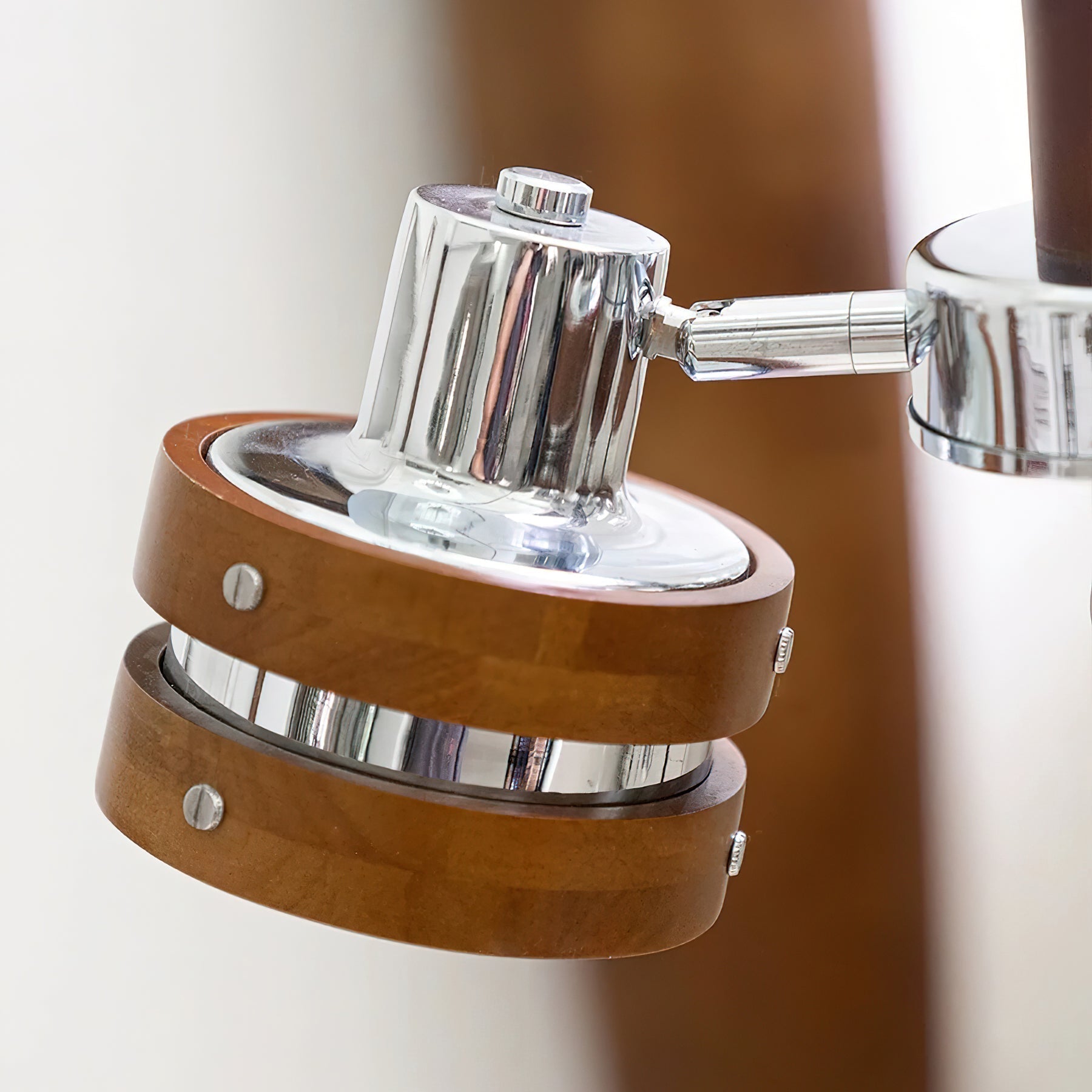 Karry Lustre Bandes en Bois Abat-jours Clairs - Neutralighting