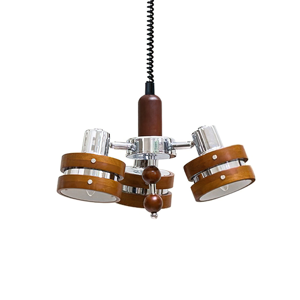 Karry Lustre Bandes en Bois Abat-jours Clairs - Neutralighting