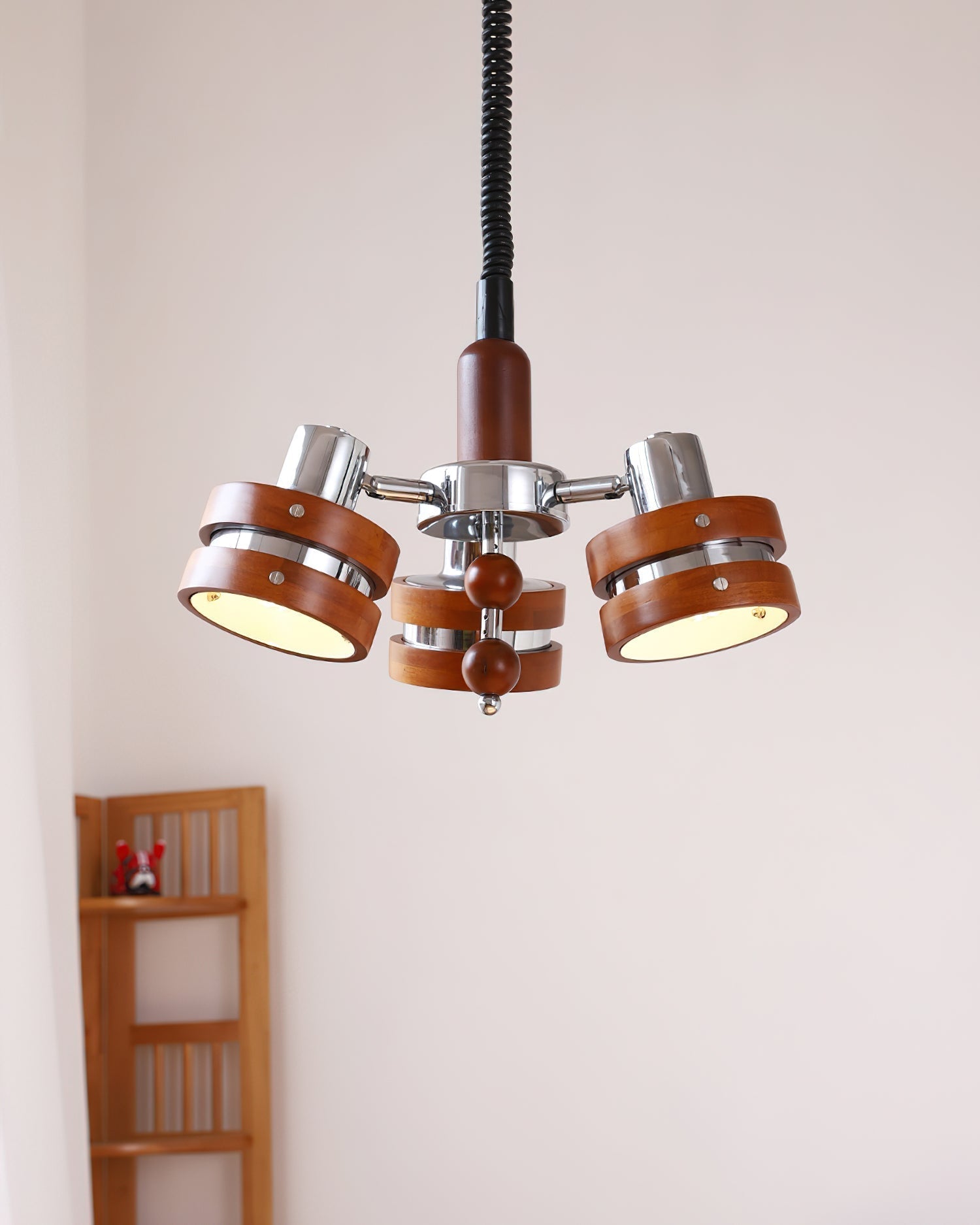 Karry Lustre Bandes en Bois Abat-jours Clairs - Neutralighting