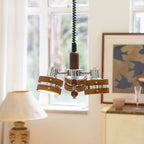 Karry Lustre Bandes en Bois Abat-jours Clairs - Neutralighting