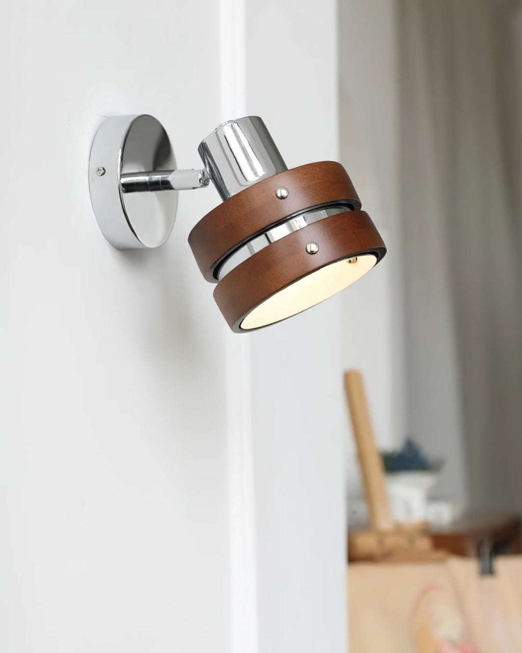 Zanorir Applique Murale en Noyer Art Nordique Premium - Neutralighting