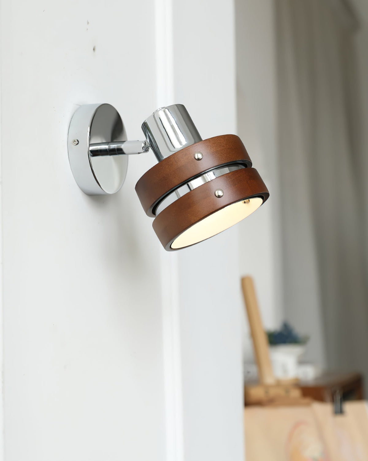 Zanorir Applique Murale en Noyer Art Nordique Premium - Neutralighting