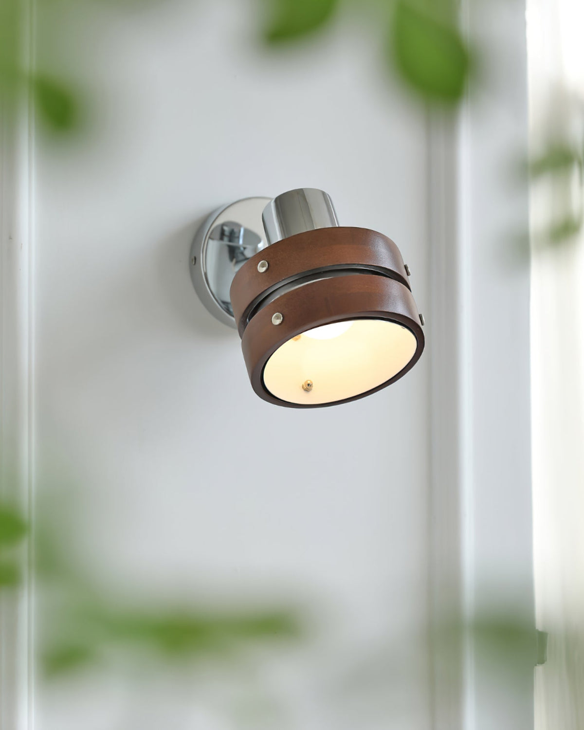 Zanorir Applique Murale en Noyer Art Nordique Premium - Neutralighting