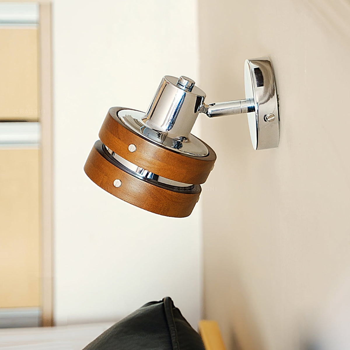 Zanorir Applique Murale en Noyer Art Nordique Premium - Neutralighting