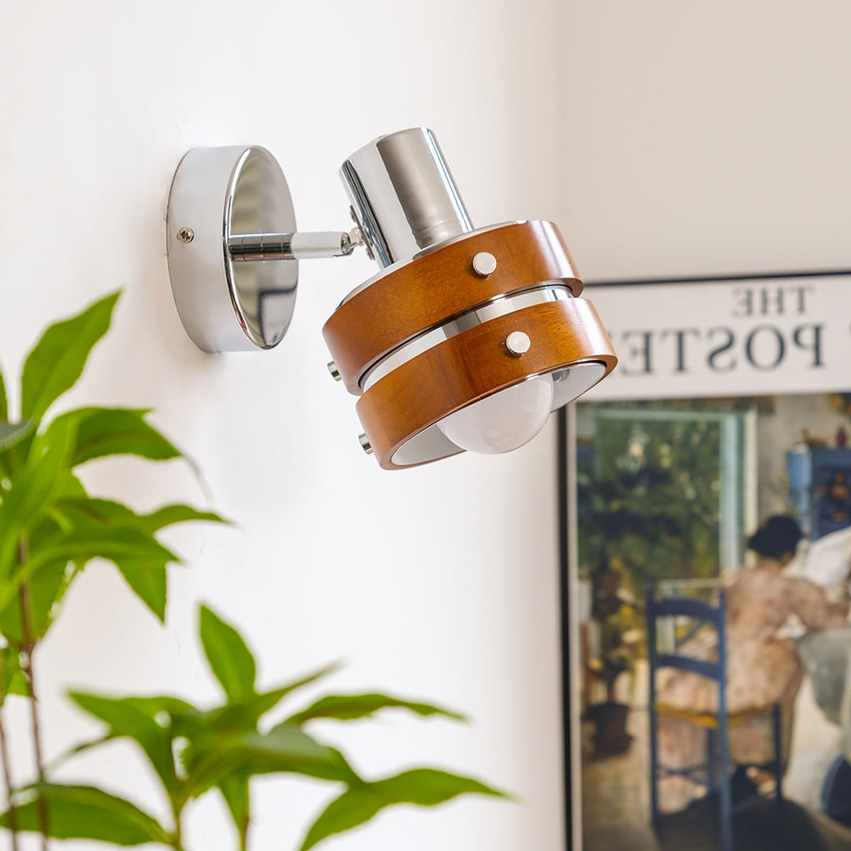 Zanorir Applique Murale en Noyer Art Nordique Premium - Neutralighting