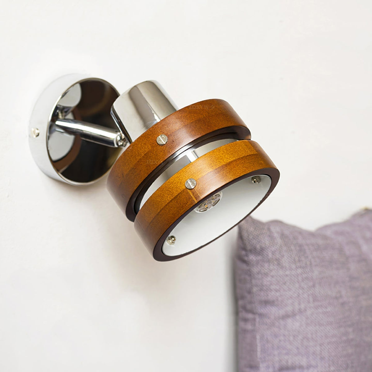 Zanorir Applique Murale en Noyer Art Nordique Premium - Neutralighting