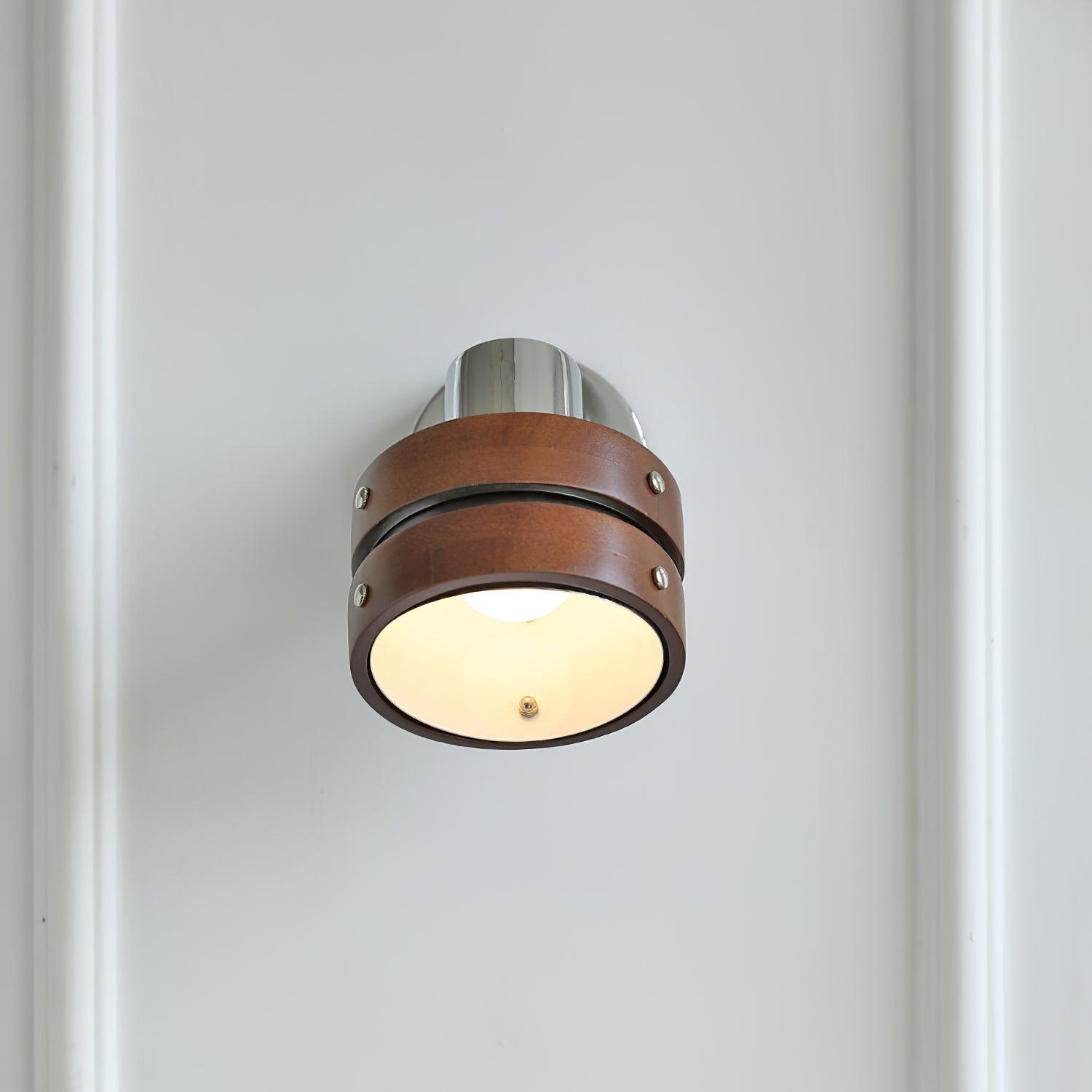 Solis Applique Murale Moderne Minimaliste en Bois - Neutralighting