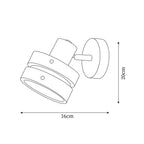 Solis Applique Murale Moderne Minimaliste en Bois - Neutralighting