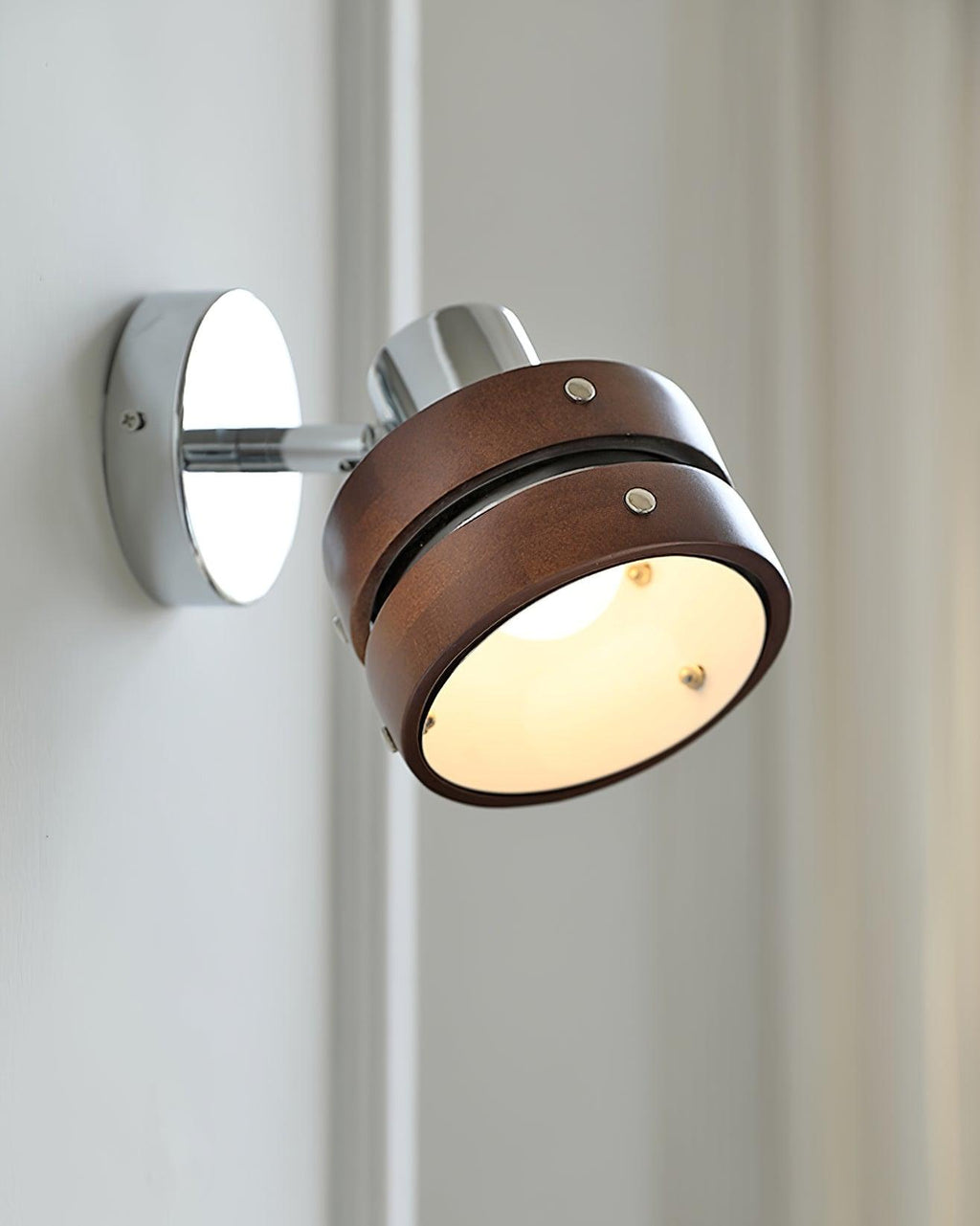 Solis Applique Murale Moderne Minimaliste en Bois - Neutralighting