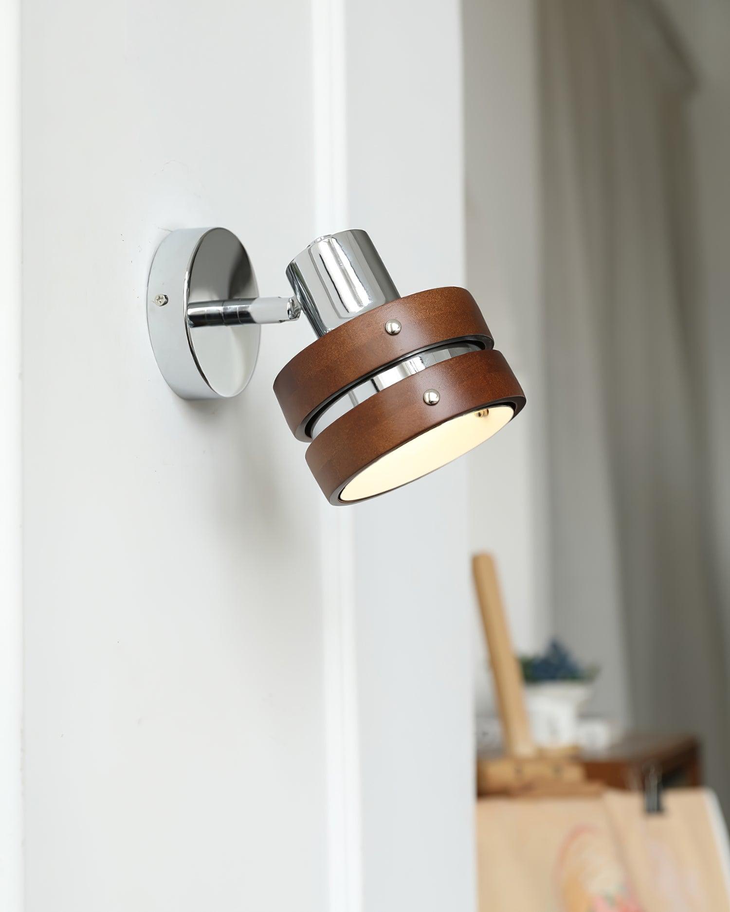 Solis Applique Murale Moderne Minimaliste en Bois - Neutralighting