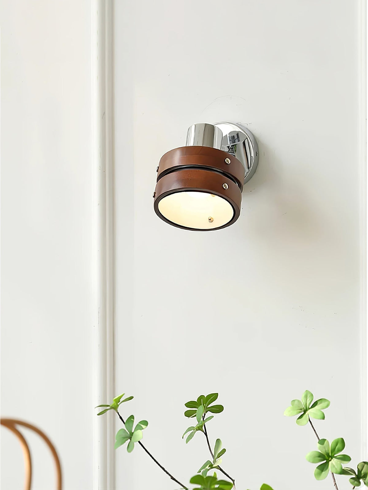 Zanorir Applique Murale en Noyer Art Nordique Premium - Neutralighting