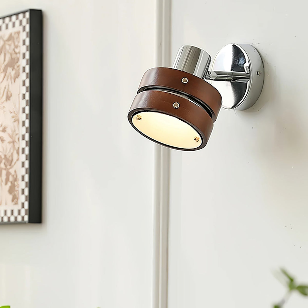 Zanorir Applique Murale en Noyer Art Nordique Premium - Neutralighting