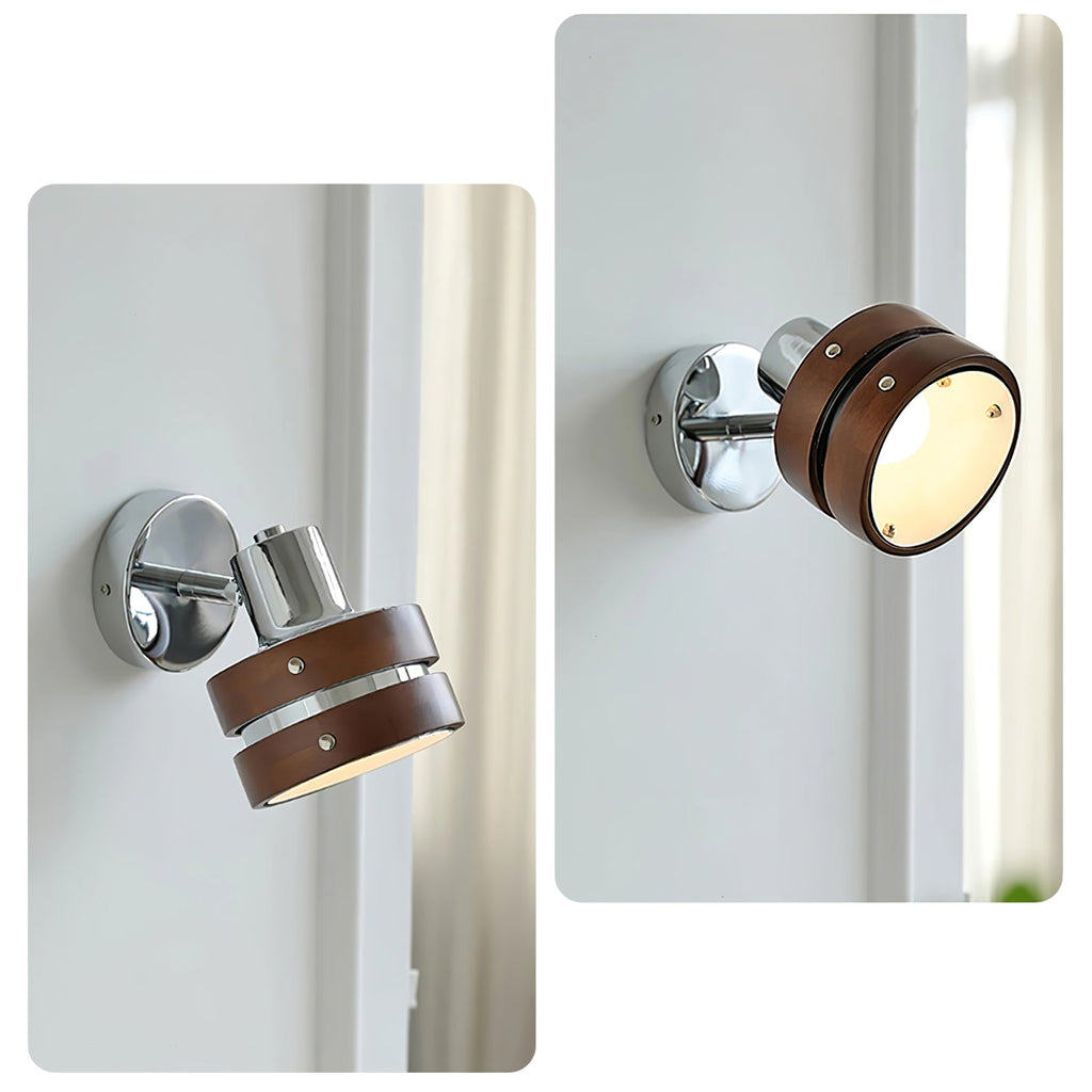 Zanorir Applique Murale en Noyer Art Nordique Premium - Neutralighting
