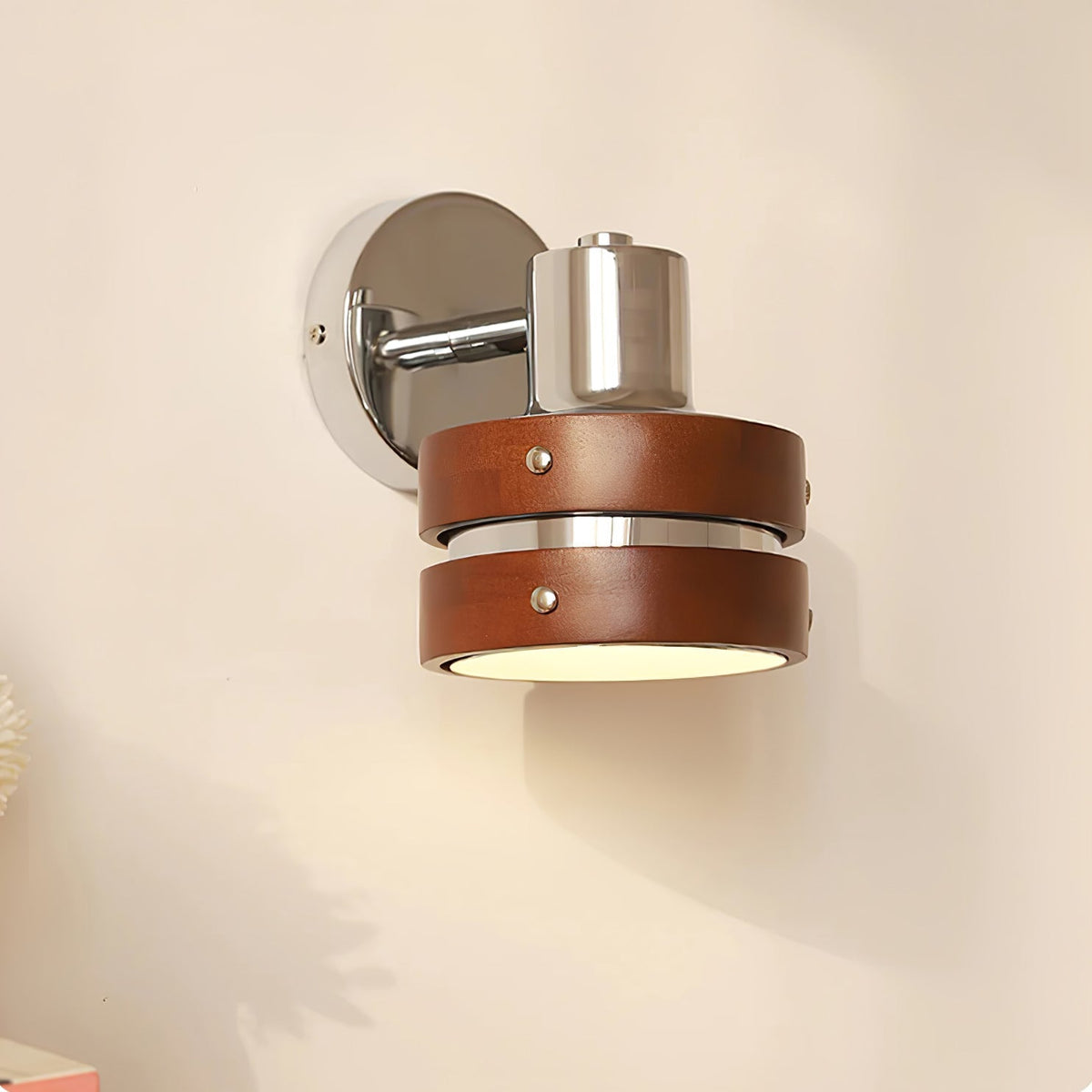 Zanorir Applique Murale en Noyer Art Nordique Premium - Neutralighting
