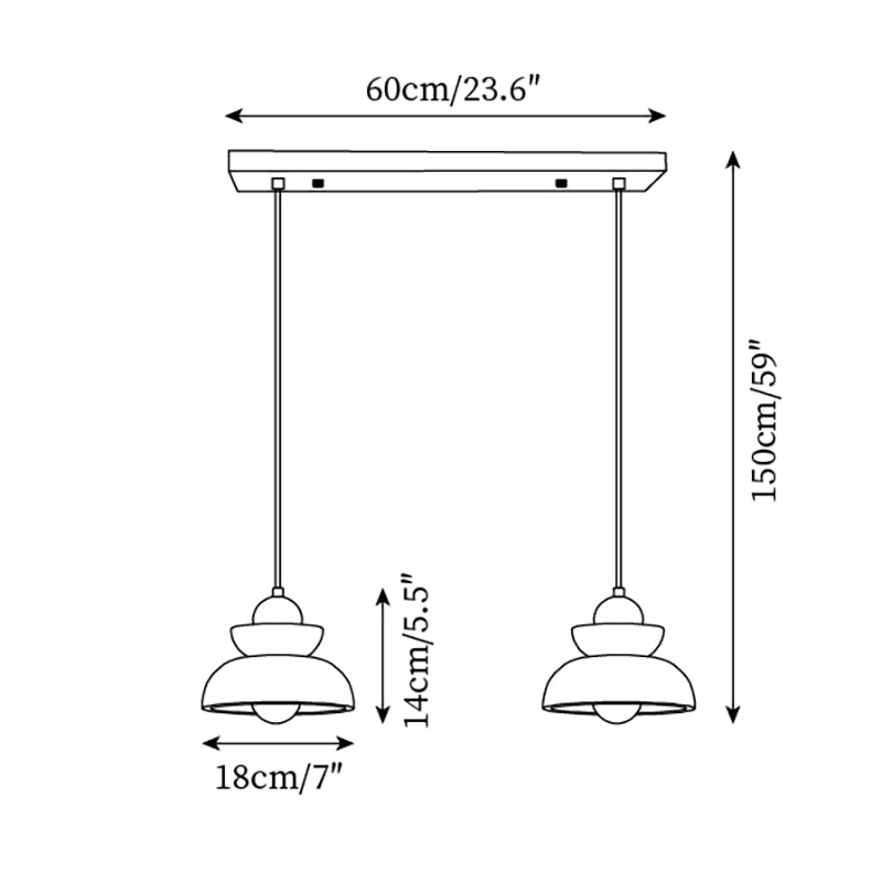Nova Lampe Pendante Moderne Nordic en Bois - Neutralighting