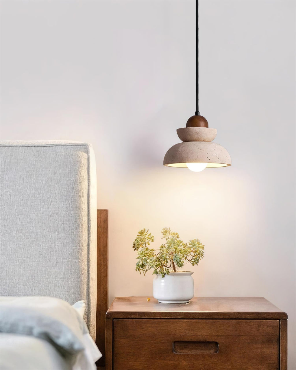 Nova Lampe Pendante Moderne Nordic en Bois - Neutralighting