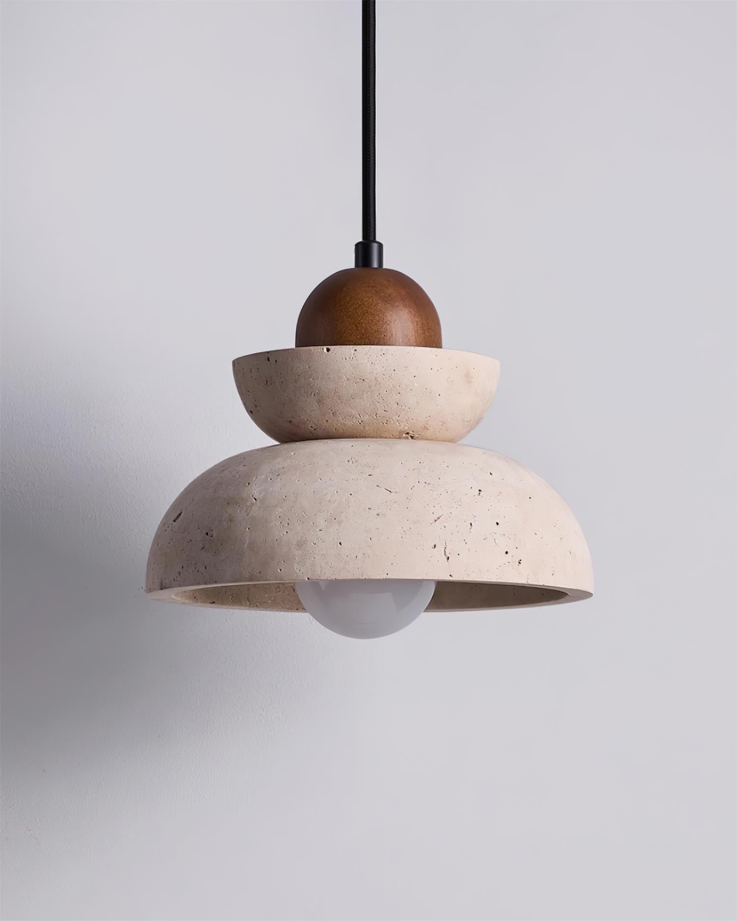 Nova Lampe Pendante Moderne Nordic en Bois - Neutralighting