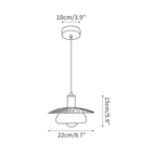 Elysor Lustra Lampe Suspendue Laiton et Verre - Neutralighting