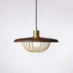 Elanora Wood Retro Vintage Pendant Lamp - Neutralighting