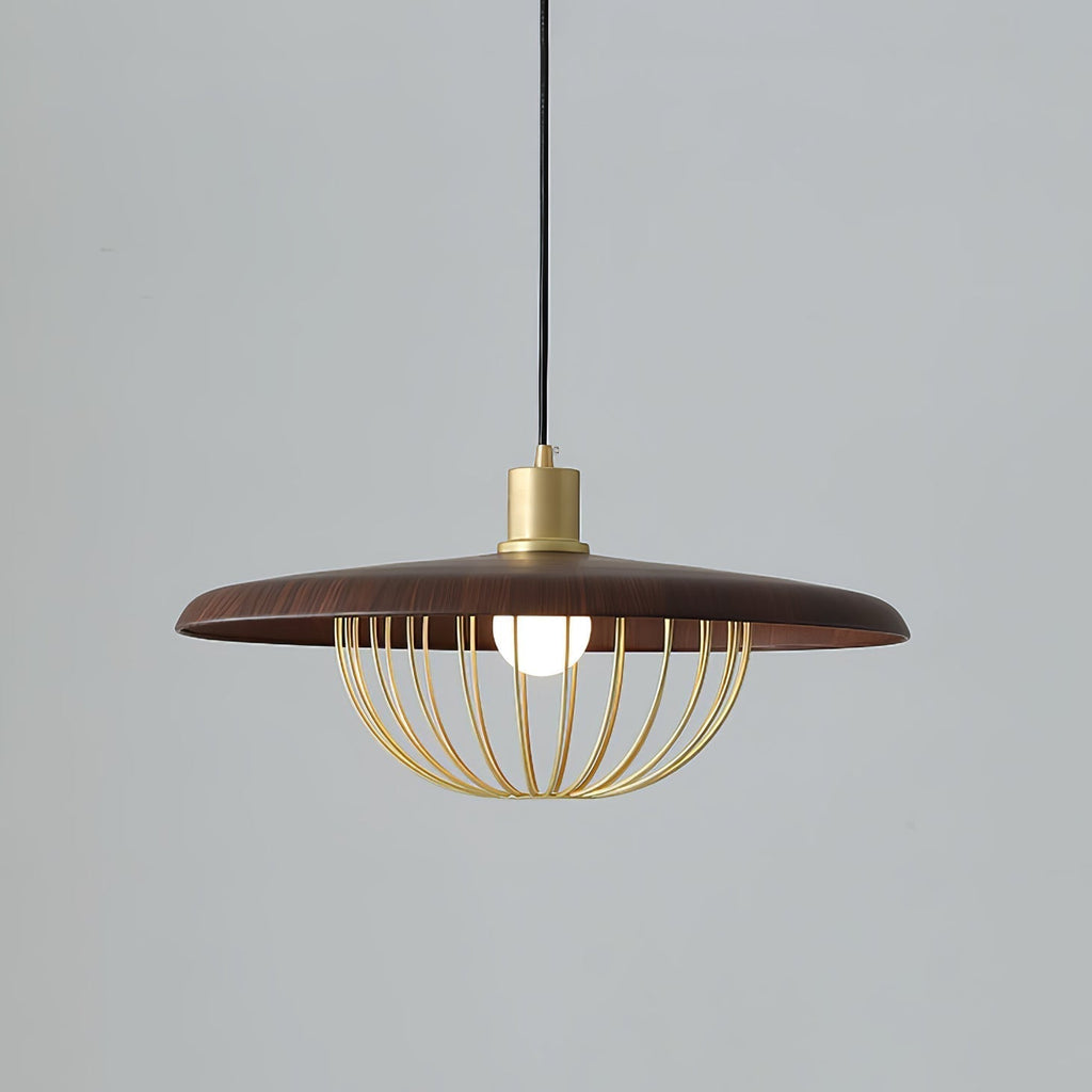 Elanora Wood Retro Vintage Pendant Lamp - Neutralighting