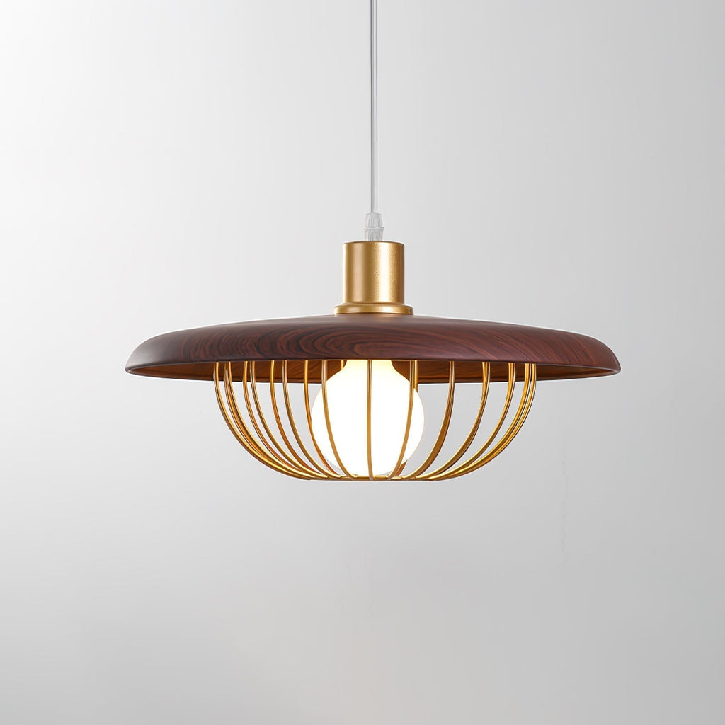 Elanora Wood Retro Vintage Pendant Lamp - Neutralighting