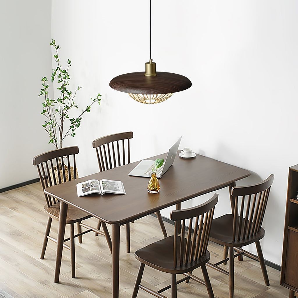 Elanora Wood Retro Vintage Pendant Lamp - Neutralighting