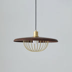 Elanora Wood Retro Vintage Pendant Lamp - Neutralighting