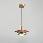 Elysor Lustra Lampe Suspendue Laiton et Verre - Neutralighting