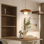 Elysor Lustra Lampe Suspendue Laiton et Verre - Neutralighting