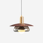 Elysor Lustra Lampe Suspendue Laiton et Verre - Neutralighting