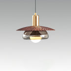 Elysor Lustra Lampe Suspendue Laiton et Verre - Neutralighting