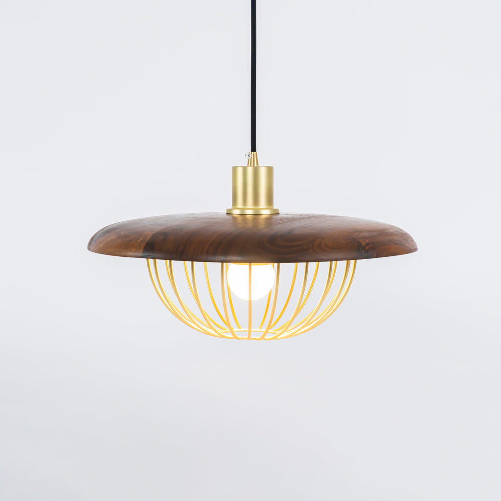 Elanora Wood Retro Vintage Pendant Lamp - Neutralighting