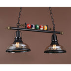 Lustra Chandelier en Verre Noir Balles de Billard Moderne - Neutralighting