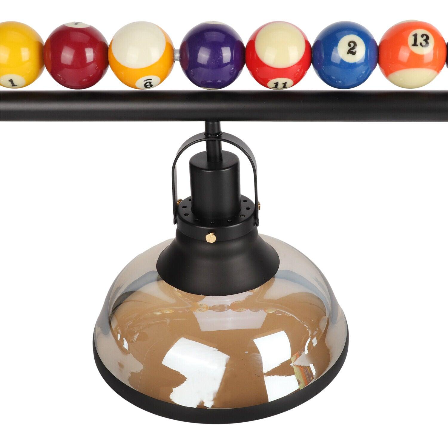 Lustra Chandelier en Verre Noir Balles de Billard Moderne - Neutralighting