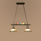 Lustra Chandelier en Verre Noir Balles de Billard Moderne - Neutralighting