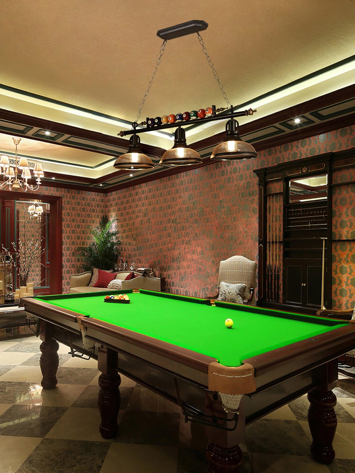 Lustra Chandelier en Verre Noir Balles de Billard Moderne - Neutralighting