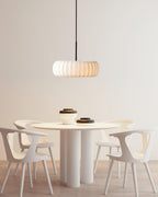 Kathy Lampe Suspendue Tissu Superposée Ronde - Neutralighting