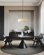 Kathy Lampe Suspendue Tissu Superposée Ronde - Neutralighting
