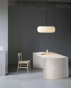 Kathy Lampe Suspendue Tissu Superposée Ronde - Neutralighting