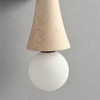 Katia Applique Murale Travertin Sablier - Neutralighting