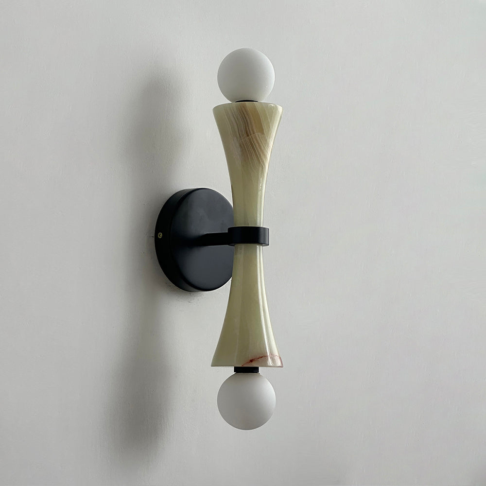 Katia Applique Murale Travertin Sablier - Neutralighting