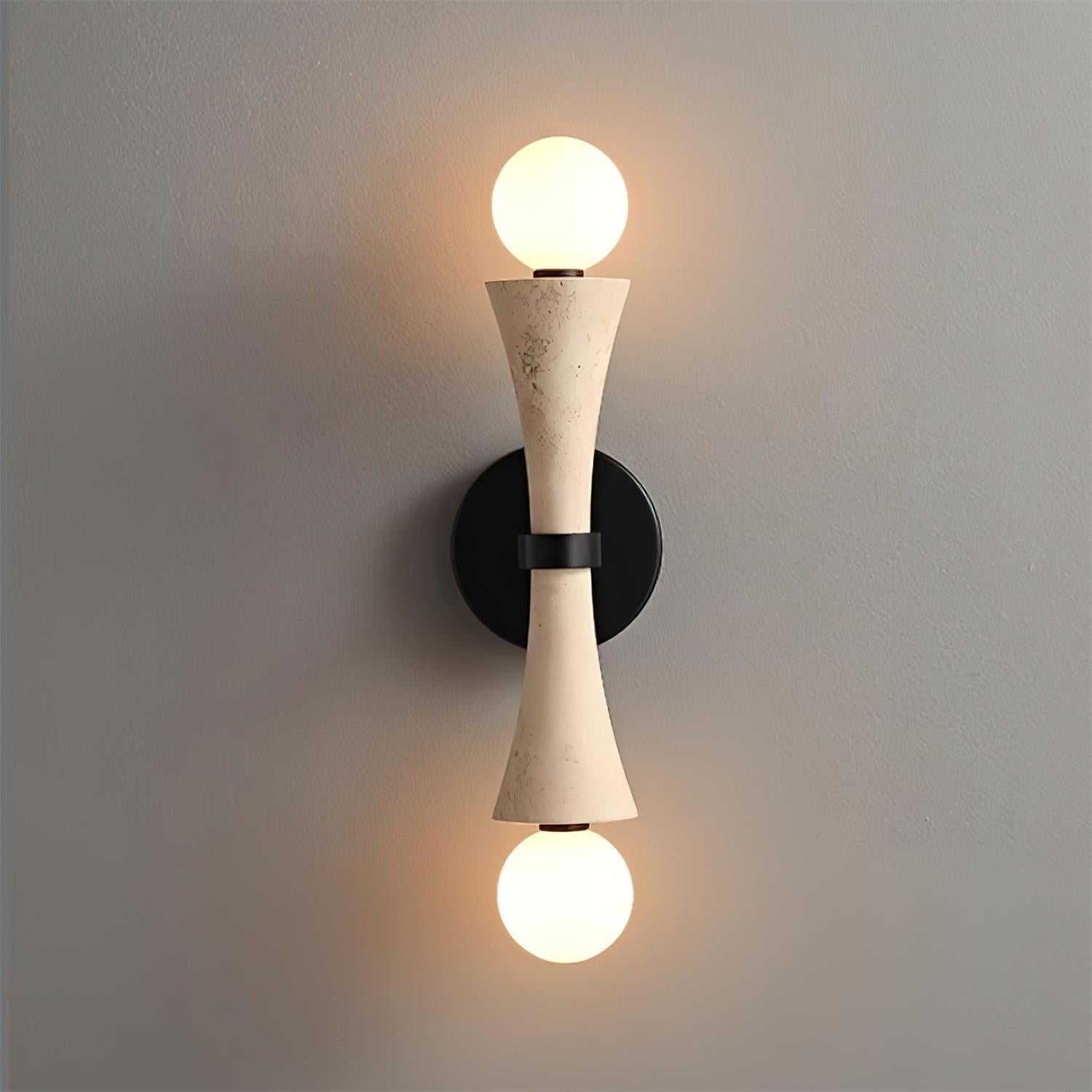 Katia Applique Murale Travertin Sablier - Neutralighting